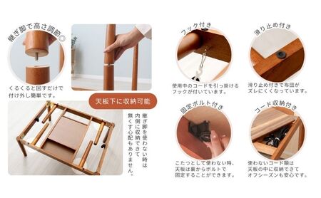 継ぎ脚ダイニングこたつ Cilla(シーラ) 90×70幅 インテリア 家具 キッチン おしゃれ 暖房 コタツ ナチュラルブラウン