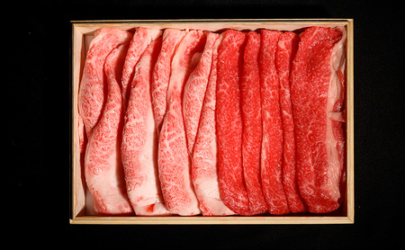 神戸牛 一頭 すき焼き 食べ比べ B(4種)計 1.6kg ( ロース ・ もも ・ かた ・ ばら 各400g)