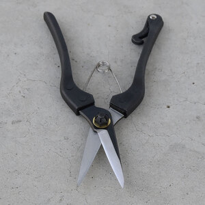 KUROCO 芽切鋏／片刃タイプ／180ｍｍショートハンドル 園芸用品 ハサミ 剪定