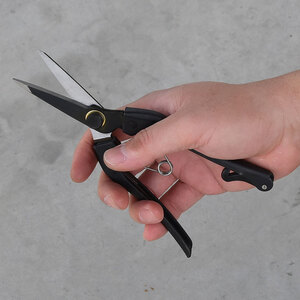 KUROCO 芽切鋏／片刃タイプ／180ｍｍショートハンドル 園芸用品 ハサミ 剪定