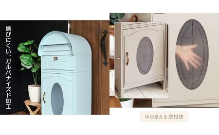 宅配ボックス付きポスト lagrace(ラグラス) グレージュ