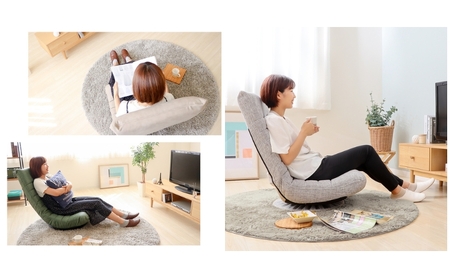 回転座椅子 FUGA(フーガ)　家具 インテリア アイスグレー