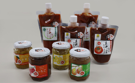 おとなのケチャップ・トマトピューレ・ジャムセット[ ケチャップ トマトピューレ ジャム 調味料 ] 加工食品 