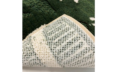 M+home　モンステラ　インテリアマット（約55×120cm） 雑貨 日用品 モダン ナチュラル 抗菌防臭 吸水素材 