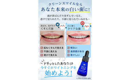 CleanSmile ホワイトニングジェル  コスメ 歯磨き ジェル 話題 美白 ホワイトニング ギフト 虫歯予防 口臭防止 人気 ふるさと納税 ふるさと 人気 おすすめ 送料無料 兵庫県 三田市