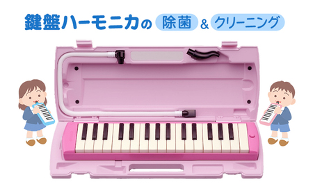 ふるさと納税】 鍵盤ハーモニカの除菌＆クリーニング 楽器 ハーモニカ