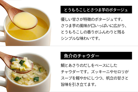 スープ 毎月 3回 定期便 Soup Stock Tokyo 4種のスープセット 16袋 (4種×各4個)×3回 総計48袋 [CGC 兵庫県 三田市 3d28bae200004]