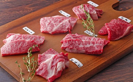 神戸牛 焼肉 食べ比べ 6種 600g（3～4人前）ロース 中落ち カルビ 赤身