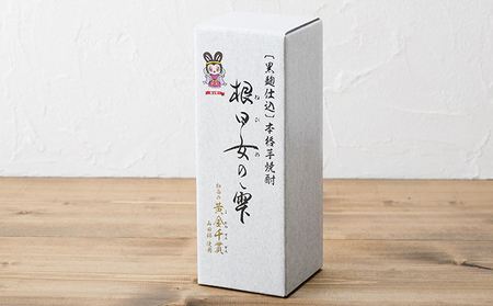 〔黒麹仕込〕本格芋焼酎 根日女の雫 720ml×2本 お酒 酒 いも
