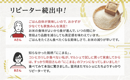 令和6年産 白米 3kg 定期便　12か月連続お届け 特別栽培米 にこまる 山田錦 米 お米 こめ コメ 特栽米 ひょうご安心ブランド ご飯 ごはん ゴハン 兵庫県 加西市