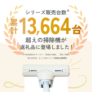 クリーナー YAMAZEN 山善 手元スイッチ 紙パッククリーナー EC-KRT31(GG) 掃除機 軽量 スリム 紙パック式 簡単ゴミ捨て 家電 電化製品 掃除 清掃 加西市 兵庫県