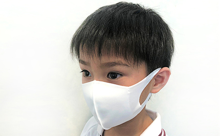 マスク w-fit mask 12枚 ホワイト 日本製 布マスク 立体 洗える 大人用 子供用 Sサイズ