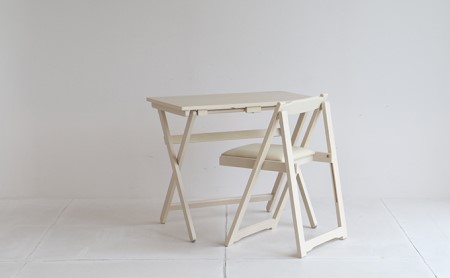 Desk ＆ Chair Set ホワイト 新生活 木製 一人暮らし 買い替え インテリア おしゃれ 椅子 いす チェア 机 リモートワーク 在宅 テレワーク 家具