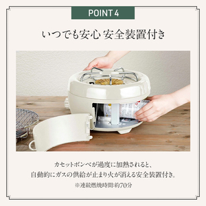 【在庫限り！】アラジン グリーン 緑   ポータブルガスコンロ ヒバリン SAG-HB01FG Aladdin カセットコンロ カセットボンベ式 グリル 焼肉グリル アウトドア キャンプ