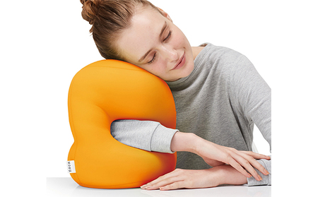 枕 昼寝 MOGU モグ ホールピロー ライトグリーン + ポータブルホールピロー ショッキングピンク セット