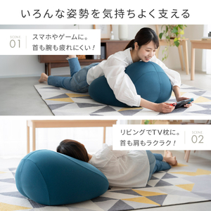 フィットチェア MOGU モグ プレミアム 全5色 カバー付 ビーズ