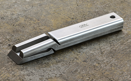 ジュラルミンを削り出し！2つの機能を備えた 鉄板ハンドル[ アウトドア キャンプ バーベキュー BBQ ] 雑貨 アウトドア用品 キャンプ用品 調理器具 ソロキャン 調理用グッズ 鉄板用ハンドル 鉄板専用ハンドル 