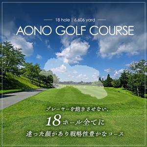 NTM青野運動公苑 アオノゴルフコース プレー割引券 30,000円分[ ゴルフ プレー券 兵庫県 加西市 ] ゴルフ場利用券 社会人 大人 趣味 スポーツ 戦略性豊か 18ホール ゴルフ場割引券 