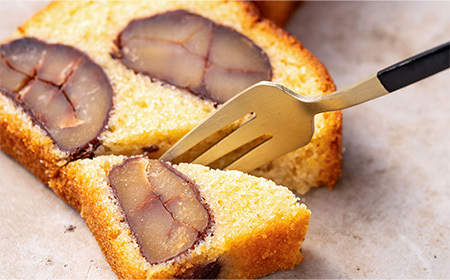 高級バターケーキ(パウンドケーキ)・栗 お茶とお菓子の店 茶遊菓楽 諏訪園 お菓子 おかし スイーツ お取り寄せ お取り寄せスイーツ お土産 洋菓子 食品 食べ物 ギフト プレゼント 贈り物