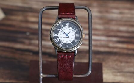 ハンドメイド腕時計（クオーツ式）BS-GW143  手作り カスタム腕時計