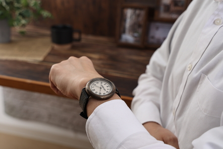 ハンドメイド腕時計（クオーツ式）BS-DN171  手作り カスタム腕時計 