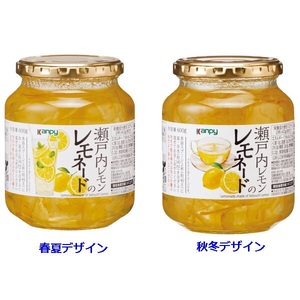 瀬戸内レモンのレモネード　600g　6本入り  カンピー ドリンクレモネード　大容量レモネード　おいしいレモネード