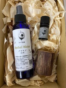 丹波篠山産間伐材使用　クロモジ精油とスプレーセット 