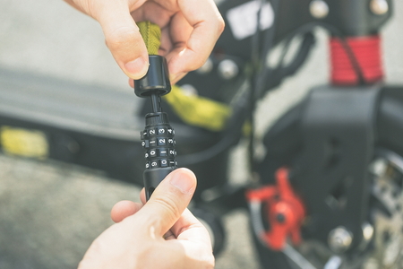 TAMBAR11 4桁ダイヤル式 1,200mm 自転車用チェーンロック | 兵庫県 丹波篠山市 鍵 チェーンロック 防犯 盗難防止 アウトドア バイク ロードバイク