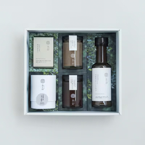 【霧の朝】丹波黒大豆 丹波大納言小豆 お菓子 ジャム＆野菜ソースセット TMN008