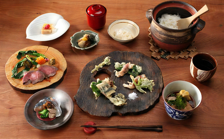 丹波篠山市　山里料理まえ川　15000円分　お食事券  MAE002