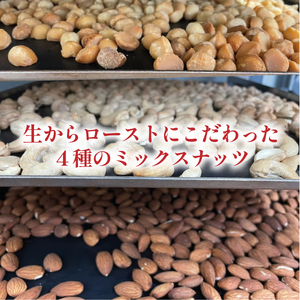 生ローストナッツ 160g×2個 ミックスナッツ [WDB03]