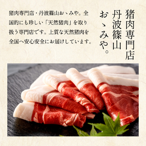 猪肉 焼き肉 食べ比べ（特撰セット 800g  4~5人前) 猪肉 D014 