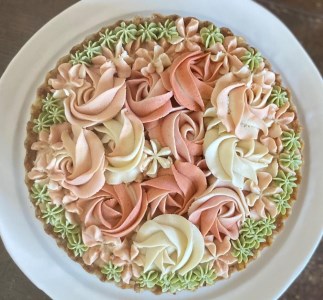 ビーガン Rawフラワーケーキ 18cm ヴィーガンスイーツ CA002