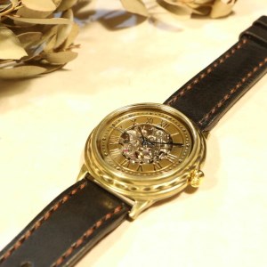 ハンドメイド腕時計（機械式自動巻）ATS-WR641 CE07