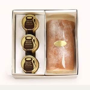 うふうふプリン＆金ロールセット【配送不可地域：離島・北海道・沖縄県・東北】【1308959】