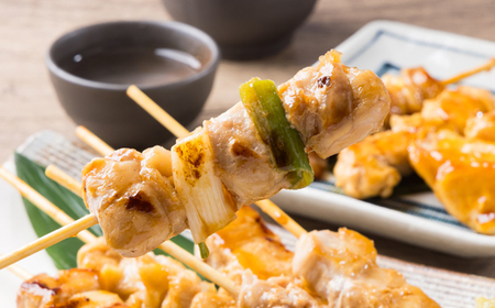 焼き鳥セット おまかせ5種盛り合わせ(もも・ももねぎ・生皮・ハラミなど)50本【配送不可地域：離島】【1615123】