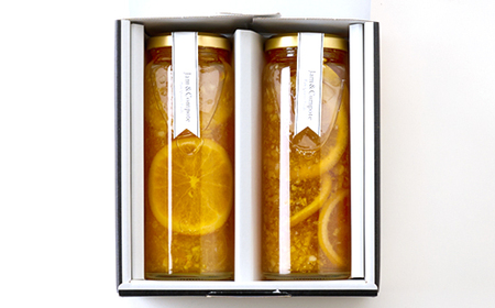 蜂蜜レモネード&生姜レモン茶 2本ギフト【1614796】