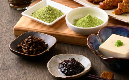 朝倉さんしょを満喫するフルコレクション　山椒味噌(赤味噌)と山椒佃煮と粉山椒(パウダーとあらびき)【1624892】