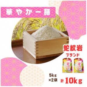 【毎月定期便】蛇紋岩ブランド 華やか一膳 10kg(5kg×2)全3回【4071008】