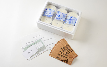 Devinのミルクジェラート6個セット【配送不可地域：離島】【1311889】