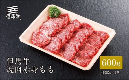 【但馬牛】焼肉 赤身もも600g【配送不可地域:離島】【1313159】