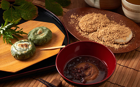 杵つき丸餅・とち餅・よもぎ餅セット(イ)【配送不可地域：離島】【1368998】