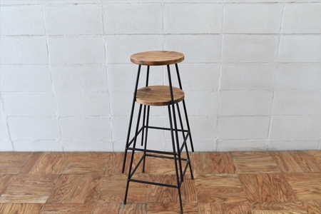 アイアンハイスツール　【W standard 】