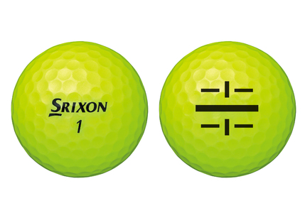 　ゴルフボール　スリクソン　Z-STAR9　イエロー【１ダース　/１２球入り】【ライン入り】
