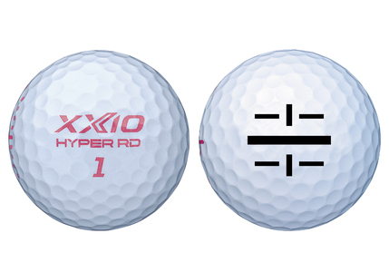 ゴルフボール ゼクシオハイパーRD プレミアムピンク【1ダース /12球入り】【ライン入り】