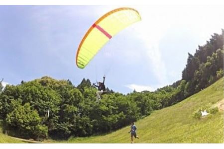 初心者向け　丹波パラグライダー体験