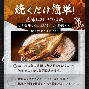 北海道礼文島香深産 開きホッケ(2枚入)×5 魚貝類 干物 加工食品