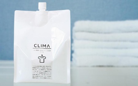 【develop】人と環境にやさしい、お洗濯 CLIMA(クリマ) 3L詰替え用×4個