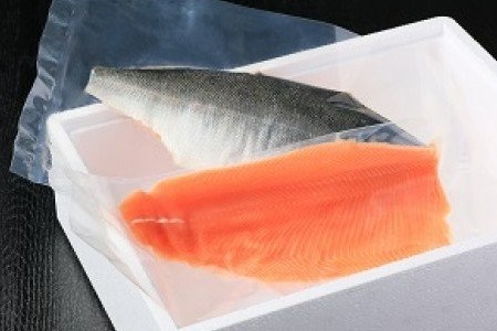 【若男水産】【極上とろける食感!淡路島サクラマス/冷凍】淡路島で育ったサーモン800g