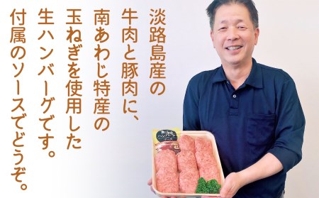 【あわじビーフこまつ】淡路産にこだわったお肉屋さんのハンバーグ（8個入り）